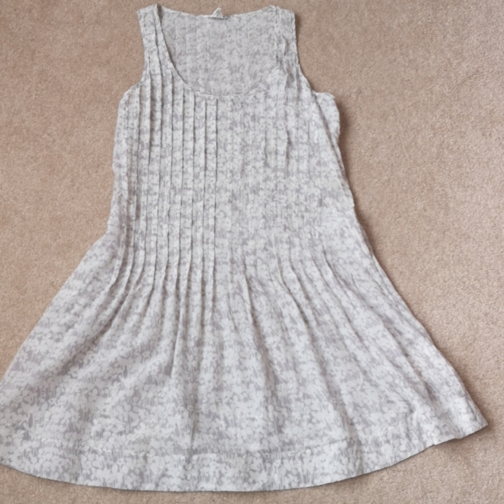 Club Monaco lilac floral silk dress